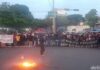 Situasi Terkini Demo Kenaikan Harga BBM di Makassar