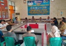 Upaya Pencegahan Laka Lantas,, Forum Lalu Lintas dan Angkutan Jalan Kabupaten Pinrang Gelar FGD