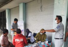 Jasa Raharja Sulsel Gelar Pemeriksaan Kesehatan Gratis di Terminal Pekkae Kabupaten Barru