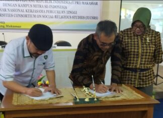 UPRI Tandatangani MoU dengan Kampus Mitra se-Indonesia, “Indonesian Universities Consortium on Social-Religious Studies”