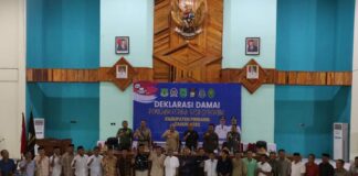 Jelang Pilkades, Pemkab Pinrang Gelar Deklarasi Damai Pilkades Serentak 2023