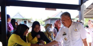 Bupati Irwan Hamid Pantau Pelaksanaan Pilkades Serentak 2023, Kabupaten Pinrang