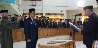 Bupati Irwan Hamid Lantik A Tjahyo Kerrang Sebagai PJ Sekda Pinrang