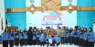 Bupati Pinrang Serahkan SK Pengangkatan bagi 208 Tenaga PPPK