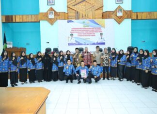 Bupati Pinrang Serahkan SK Pengangkatan bagi 208 Tenaga PPPK