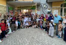 Anak Didik TK Islam Athirah Bukit Baruga Ikut peringati Hari Batik Nasional