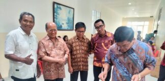 Mario David Turut Hadir pada HUT Gereja Katolik St Fransiskus Asisi yang ke-37 Tahun