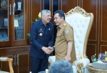 PJ Gubernur Sulsel Serahkan SK Pengangkatan Sekretaris Daerah Defenitif Pinrang