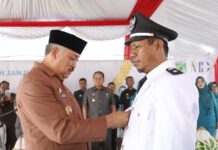 Bupati Pinrang Kembali Lantik Kades Terpilih di Kecamatan Mattiro Sompe