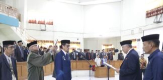 A Calo Kerrang Resmi Jabat Sekda Pinrang