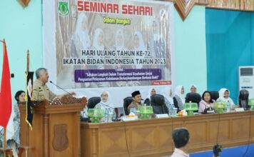 Bupati Irwan Hamid Hadiri Seminar Sehari yang Digelar IBI Pinrang