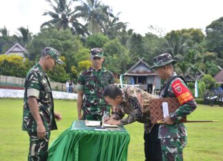 Program TMMD Ke-120 Tahun 2024 Jajaran Kodam XIV/Hsn Resmi Ditutup