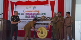 Sosialisasi Hukum Tata Kelola Dana Desa, Kejari Luwu Launching MA’JABE