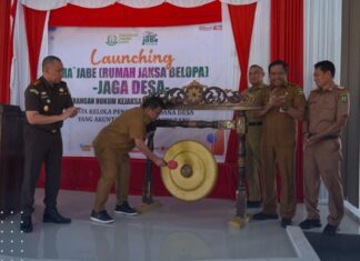 Sosialisasi Hukum Tata Kelola Dana Desa, Kejari Luwu Launching MA’JABE