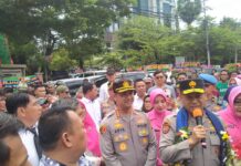 Kapolrestabes Makassar dan Kapolres Soppeng Berganti, Kapolda Sulsel Pimpin Serah Terima Jabatan