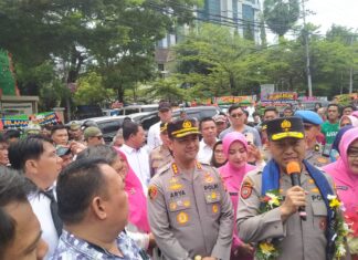 Kapolrestabes Makassar dan Kapolres Soppeng Berganti, Kapolda Sulsel Pimpin Serah Terima Jabatan