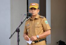 Jadi Pembina Upacara Pengibaran Bendera, Wabup Pinrang Tekankan ASN Tingkatkan Kedisiplinan