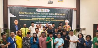 Silaturahmi dan Buka Puasa Bersama, Pemuda Sulsel Lintas Agama ‘Bersatu Wujudkan Harmoni dalam Keberagaman’