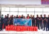 Moment Bulan Suci Ramadhan, Satgas Elang GRIB Jaya Sulsel Berbagi 600 Paket Takjil