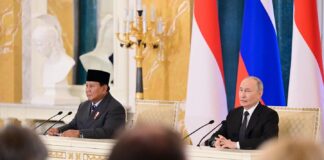 Presiden Prabowo Lakukan Pertemuan Bilateral dengan Presiden Federasi Rusia Vladimir Putin