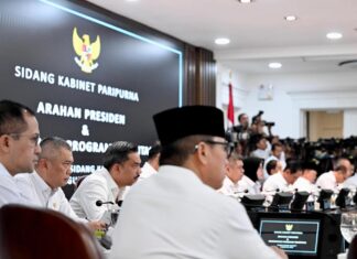 Presiden Prabowo Pimpin Sidang Kabinet Paripurna: Strategi Kita Benar, Kita Berada di Arah yang Benar