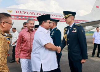 Presiden Prabowo Tiba di Singapura untuk Hadiri Parade Hari Nasional