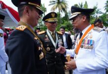 Pangdam XIV/Hsn Hadiri Upacara Peringatan HUT Ke-80 Kemerdekaan RI Tingkat Provinsi Sulsel