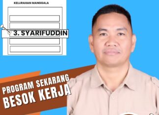 Pemilihan Ketua RT Serentak Kota Makassar, Syarifuddin Maju jadi Calon dengan No. Urut 3 di Kelurahan Manggala